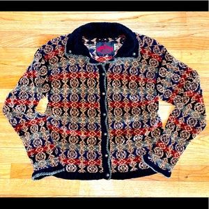 MILLIGAN BRAND - SANTA FE NM - CHENILLE JACKET - M